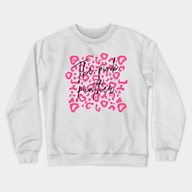 Pink Panther Crewneck Sweatshirt by BillieTofu